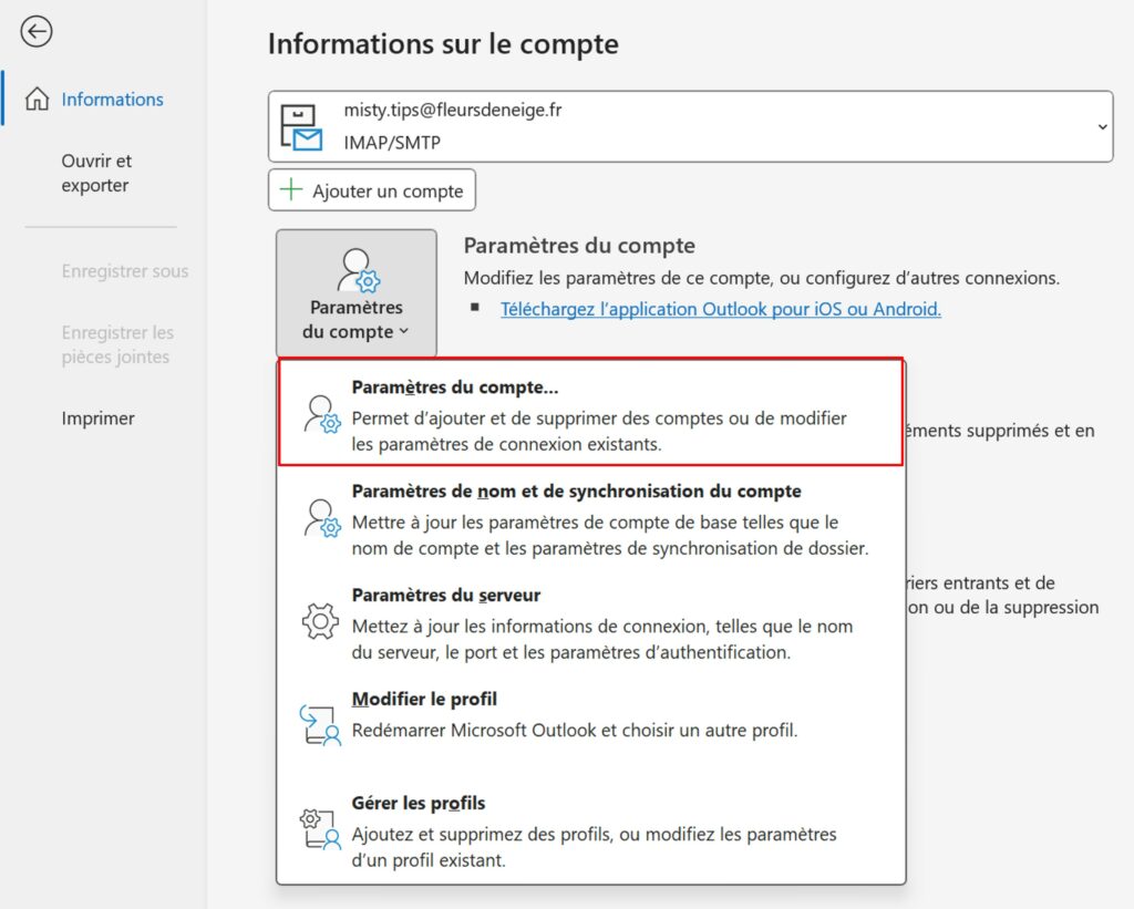 Garder Ses Historiques De Compte Outlook Sur Page De Connexion Outlook : Configurer le compte par défaut - Misty'tips