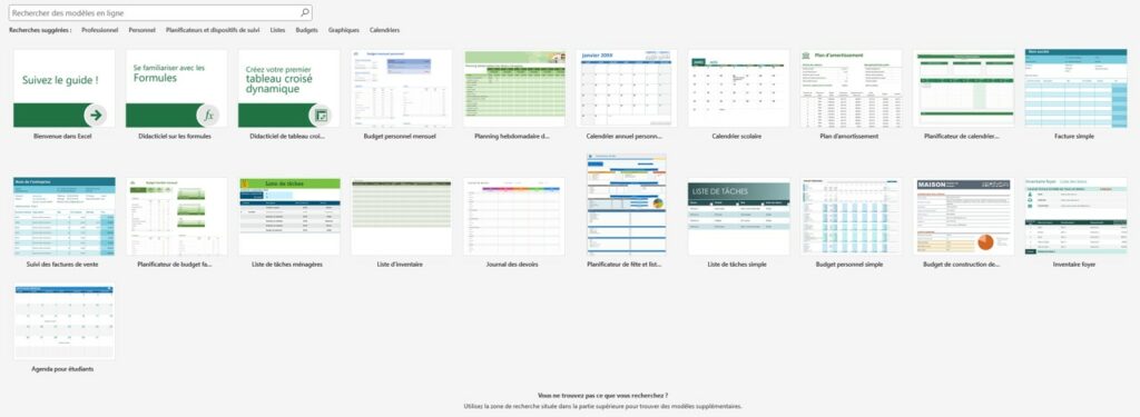 Office : Utiliser les modèles proposés par Microsoft - Misty'tips
