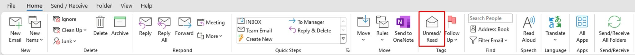 Outlook: Control when emails are marked read or unread - Misty'tips
